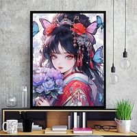 1pc People DIY Diamond Painting character Girl Diamond Painting Handcraft Home Gift Without Frame 30x40cm/12''x15.75'' miniinthebox - thumbnail