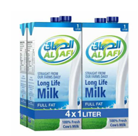 Al Safi Full Fat UHT Milk 1L (Pack of 4)