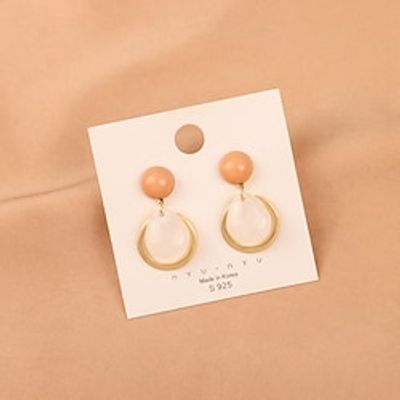 1 Pair Stud Earrings For Women's Wedding Sport Engagement Plastics Alloy Classic Fashion Lightinthebox