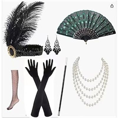 Head Jewelry Necklace Earrings Outfits Flapper Headband Retro Vintage 1920s Alloy For The Great Gatsby Cosplay Carnival Women's Costume Jewelry Fashion Jewelry Lightinthebox Head Jewelry Necklace Earrings Outfits Flapper Headband Retro Vintage 1920s Alloy For The Great Gatsby Cosplay Carnival Women's Costume Jewelry Fashion Jewelry Lightinthebox