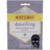 Burts Bees Detoxifying Charcoal Sheet (U) 0.33Oz Face Mask