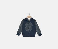 Kids Girls Jayden Hoodie  Indigo Heather - thumbnail
