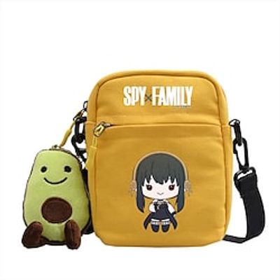 Spy Play House Spy Family Shoulder Bag Anime Peripheral Diagonal Bag Small Square Bag ShoulderCrossbody Backpack miniinthebox