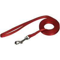 Petmate Nylon Dog Leash 5/8 Inch X 6 Inch, Red