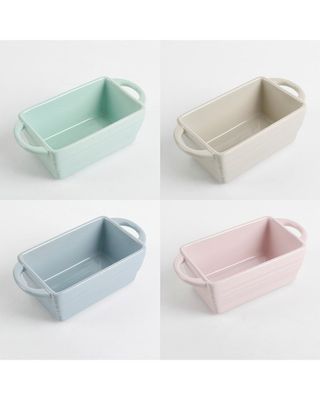 Martha Stewart Blanford 5.1 Inch Mini Loaf Pan Rectangle Assorted 1 Piece