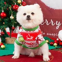 Dog Ugly Christmas Sweater  Christmas Sweaters For Warmth Santa Claus Decorative Clothing Fleece Printing Soft Comfortable And Personalized Creativity Lightinthebox - thumbnail