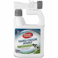 Simple Solution Yard Odor Away, Outdoor Odor Eliminator, Pet Odor Remover For Lawn And Yard, Hose Spray Attachment Ideal For Multi Surface Outdoor Use, 32 Ounces - thumbnail