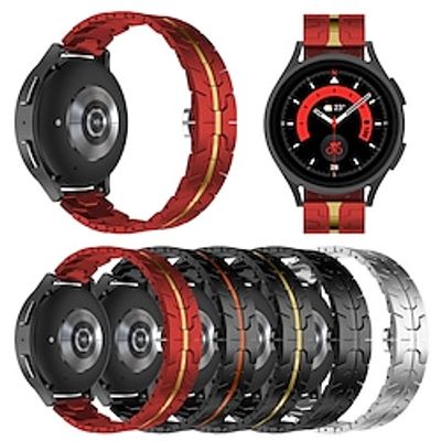 1 pcs Smart Watch Band for Samsung Galaxy Watch 5 4044MM Watch 5 Pro 45MM Watch 4 Classic 4246mm Watch 4 4044mm Watch 3 41mm Watch 42mm Gear S2 Classic, Gear 2 NEO Watch 3 45mm  Watch 46mm Gear Lightinthebox