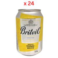 Britvic Indian Tonic Water Can 300 ml x 24 Carton