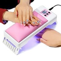 Hand Pillow Comfortable Portable Foldable Polish Gel Phototherapy Lamp Led UV Dryers Nail Accessories Equipment Nails Art Tools miniinthebox - thumbnail