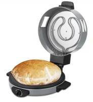 Sonashi 1800W 2 In 1 Arabic Bread & Pizza Maker Silver