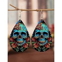 Women's Fashion Street Skull Earring miniinthebox - thumbnail