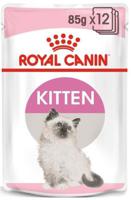 Royal Canin Feline Health Nutrition Kitten Jelly Wet Food Pouches Cat Food 85g x 12 pcs