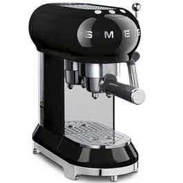 Smeg ECF01BLUK Espresso Coffee Machine, Black