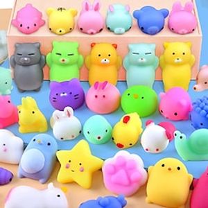 Squishies Squeeze Toy / Sensory Toy Stress Reliever 40 pcs Novelty Mochi Rubber For Adults' miniinthebox