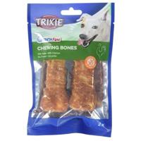 Trixie Denta Fun Chicken Chewing Bones Dog Chews - 2X60G