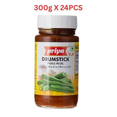 Priya Drumstick Pickle In Oil 300g Pack of 24