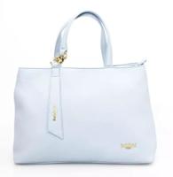 Baldinini Trend Elegant Light Blue Shoulder Bag with Golden Accents (BA-23322)