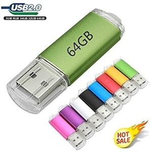 USB 2.0 64GB USB Flash Drive 1GB 8GB 16GB 32GB Pen Drive Thumb Storage Colorful U Disk miniinthebox