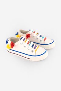 Toddler Boys Comfort Shoes  White Combo