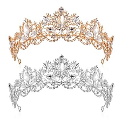 New High end Luxury Crystal Bridal Headwear Alloy Crown Wedding Hair Accessories Banquet Party Pan Hair Crown Lightinthebox New High end Luxury Crystal Bridal Headwear Alloy Crown Wedding Hair Accessories Banquet Party Pan Hair Crown Lightinthebox