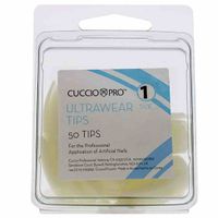 Cuccio Pro Ultrawear Tips # 1 50pcs Acrylic Nails