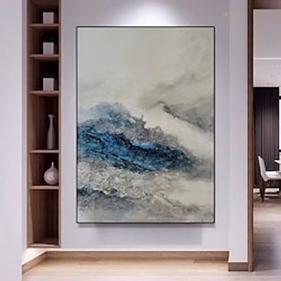 Mintura Handmade Abstract Landscape Oil Paintings On Canvas Wall Art Decoration Modern Picture For Home Decor Rolled Frameless Unstretched Painting Lightinthebox