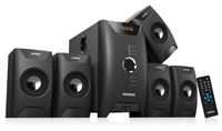 iSonic 5.1 Channel Sound System, Black - iS 470