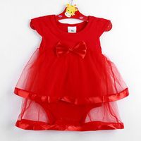 Layered Tulle Baby Girls Rompers Dress