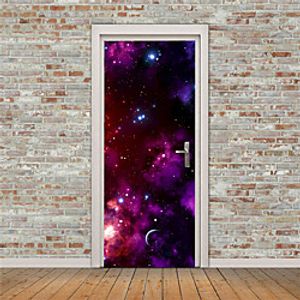 Holiday / Landscape Wall Stickers Bedroom / Living Room, Removable Vinyl Home Decoration Wall Decal 2pcs miniinthebox