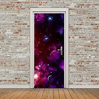 Holiday / Landscape Wall Stickers Bedroom / Living Room, Removable Vinyl Home Decoration Wall Decal 2pcs miniinthebox - thumbnail
