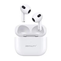 Zentality True Wireless Earpods Ultra Concise III Zentality E-28 - White Zentality True Wireless Earpods Ultra Concise III Zentality E-28 - White