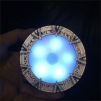 3d Three-dimensional Creative Human Body Induction Luminous Stargate Night Light Magnetic Led Refrigerator Sticker Night Light Atmosphere Light Rechar Lightinthebox