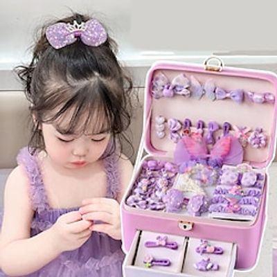 Korean Version High-end Children's Hair Accessories Gift Box Set For Girls Princess Hair Card Girl Headwear Baby Jewelry Birthday Gift Lightinthebox Korean Version High-end Children's Hair Accessories Gift Box Set For Girls Princess Hair Card Girl Headwear Baby Jewelry Birthday Gift Lightinthebox