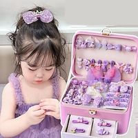 Korean Version High-end Children's Hair Accessories Gift Box Set For Girls Princess Hair Card Girl Headwear Baby Jewelry Birthday Gift Lightinthebox - thumbnail