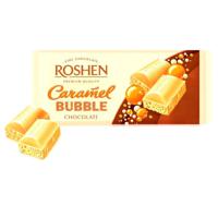 Roshen Aerated White Caramel Chocolate 80G,(20X2Packs) Carton