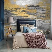 Abstract Wallpaper Mural Gold Abstract Wall Covering Sticker Peel and Stick Removable PVCVinyl Material Self AdhesiveAdhesive Required Wall Decor for Living Room Kitchen Bathroom Lightinthebox - thumbnail