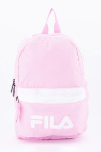 Womens Graphic Back Pack 35 H x 26 L x 11.5 W cm  Light Pink/White