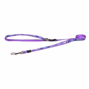 Rogz Fancy Dress Classic Dog Lead Forest Purple Medium