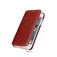 Phone Case For Apple Full Body Case iPhone X iPhone 8 Plus iPhone 8 iPhone 7 Plus iPhone 7 iPhone 6s Plus iPhone 6s iPhone 6 Plus iPhone 6 Ultra-thin Solid Colored Hard Genuine Leather miniinthebox - thumbnail
