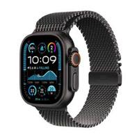 Apple Watch Ultra 2 GPS + Cellular 49mm Natural Titanium Case with Natural Titanium Milanese Loop - M