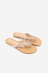 Kids Girl Braided Sandals  Rose Gold/Tan