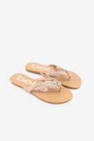 Kids Girl Braided Sandals  Rose Gold/Tan - thumbnail