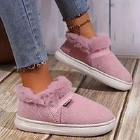 Women's Slippers Fuzzy Slippers Fluffy Slippers House Slippers Home Daily Indoor Flat Heel Round Toe Casual Comfort Minimalism Satin Loafer Solid Color Pink Purple Coffee Lightinthebox - thumbnail
