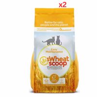 sWheat Scoop Wheat & Corn Natural Cat Litter - 11.33Kg (Pack of 2)