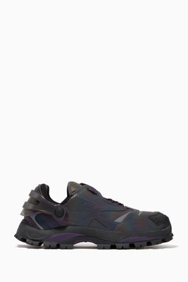 Reflex Iridescent Reactive Sneakers in Nylon
