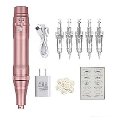 BaseKey Permanent Makeup Kits Safety  Professional  Best Quality 1pcsTattoo pen,5pcs Cartrige Needles,1pcs connect line,1pcs Power Adapter,1pcs Practice skin,8pcs finger cot. Recommended for Lightinthebox