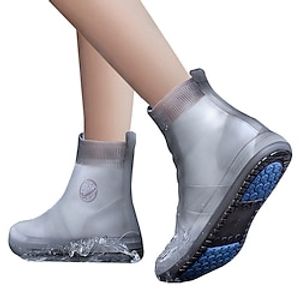 Men's Women's Waterproof Rain Boot Shoe Cover Waterproof Rain Waterproof Wearable Water Repellent Water Sports Waterproof Hiking Running Synthetic Summer Winter White Pink Blue Coffee Lightinthebox