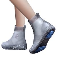 Men's Women's Waterproof Rain Boot Shoe Cover Waterproof Rain Waterproof Wearable Water Repellent Water Sports Waterproof Hiking Running Synthetic Summer Winter White Pink Blue Coffee Lightinthebox - thumbnail