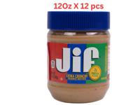 Jif Crunchy Peanut Butter (Pack Of 12 X 12Oz)